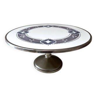 Art Nouveau Cake Stand by Hugo Lonitz – Pedestal Cake Plate, Serving Plate