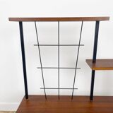 Mid-Century design wooden and metal side table