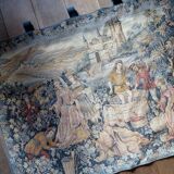 Vintage French tapestry wall hanging by Marc Waymel, 91cm x 117cm, 1960s