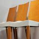 Set of 4 Miss Trip chairs by Philippe Starck for Kartell 1990
