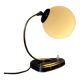 Mid-century art deco style opaline glass wall sconce or desk lamp