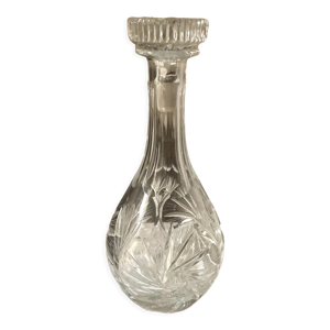 carafe en cristal taillé
