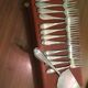 Silver metal cutlery
