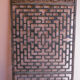 Panneau ancien en bois sculpté de style oriental
