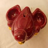 Salerons duck earthenware St Clément from 1950
