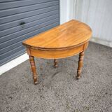 Half moon console table