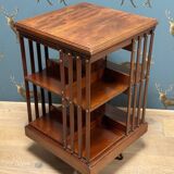 Antique revolving bookcase