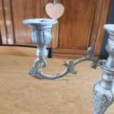 Antique 3-arm candlestick