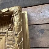 Miroir doré début XXème