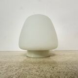 Opaline glass art deco bauhaus ceiling lamp , 1930s the Netherlands
