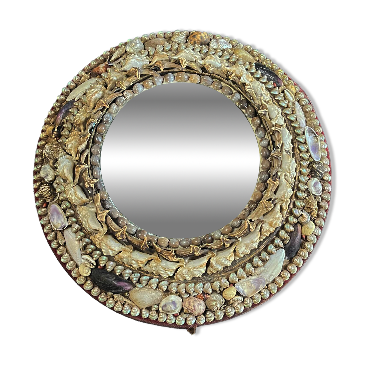 Shell mirror from the 50s