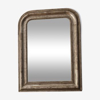 Louis Philippe silver mirror