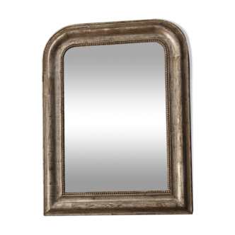 Louis Philippe silver mirror