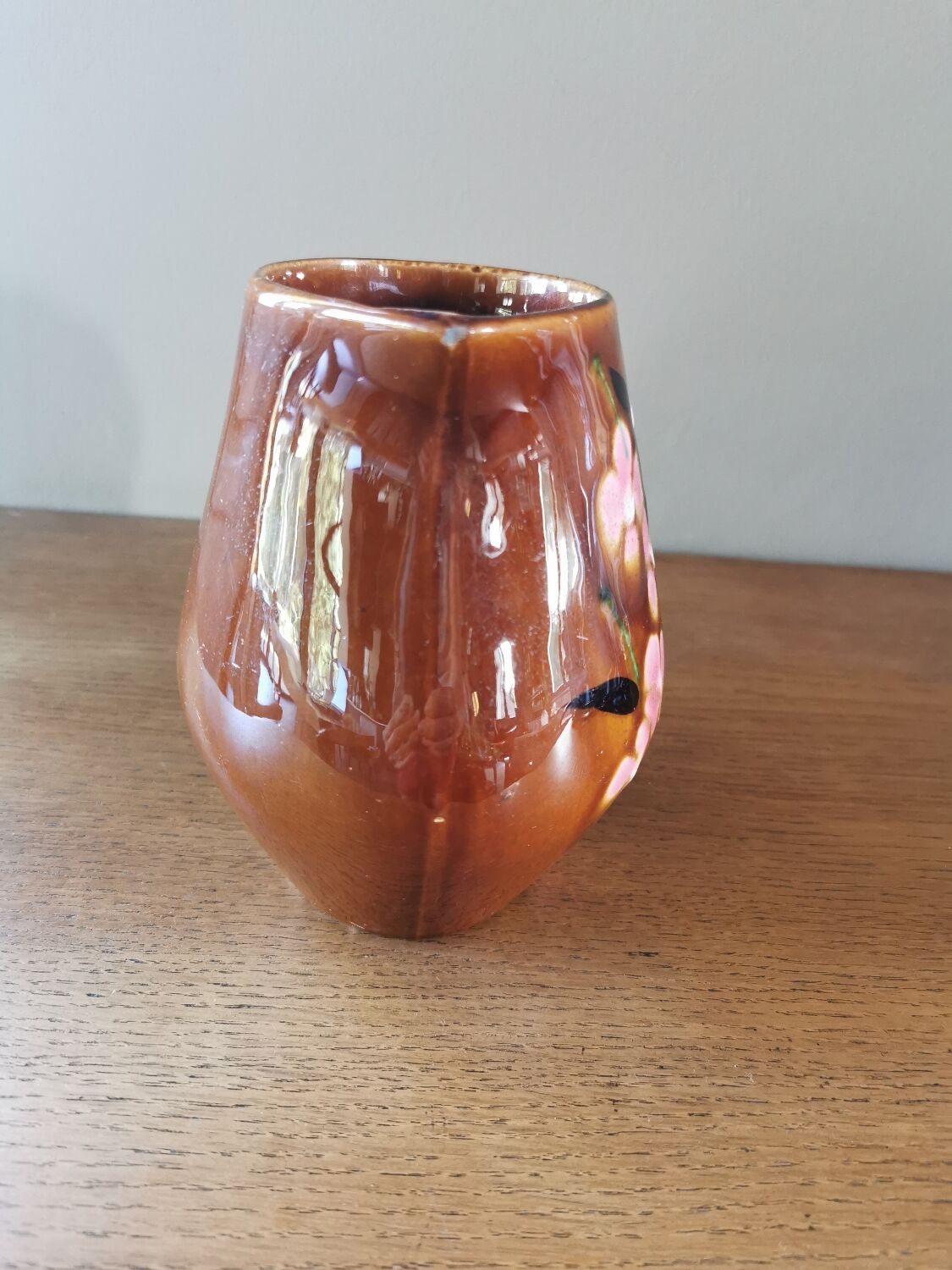 Poet Laval vintage ceramic pitcher