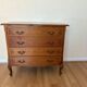 Vintage solid wood chest of drawers, Louis XV style