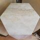Pair of travertine columns with cut sides 1970