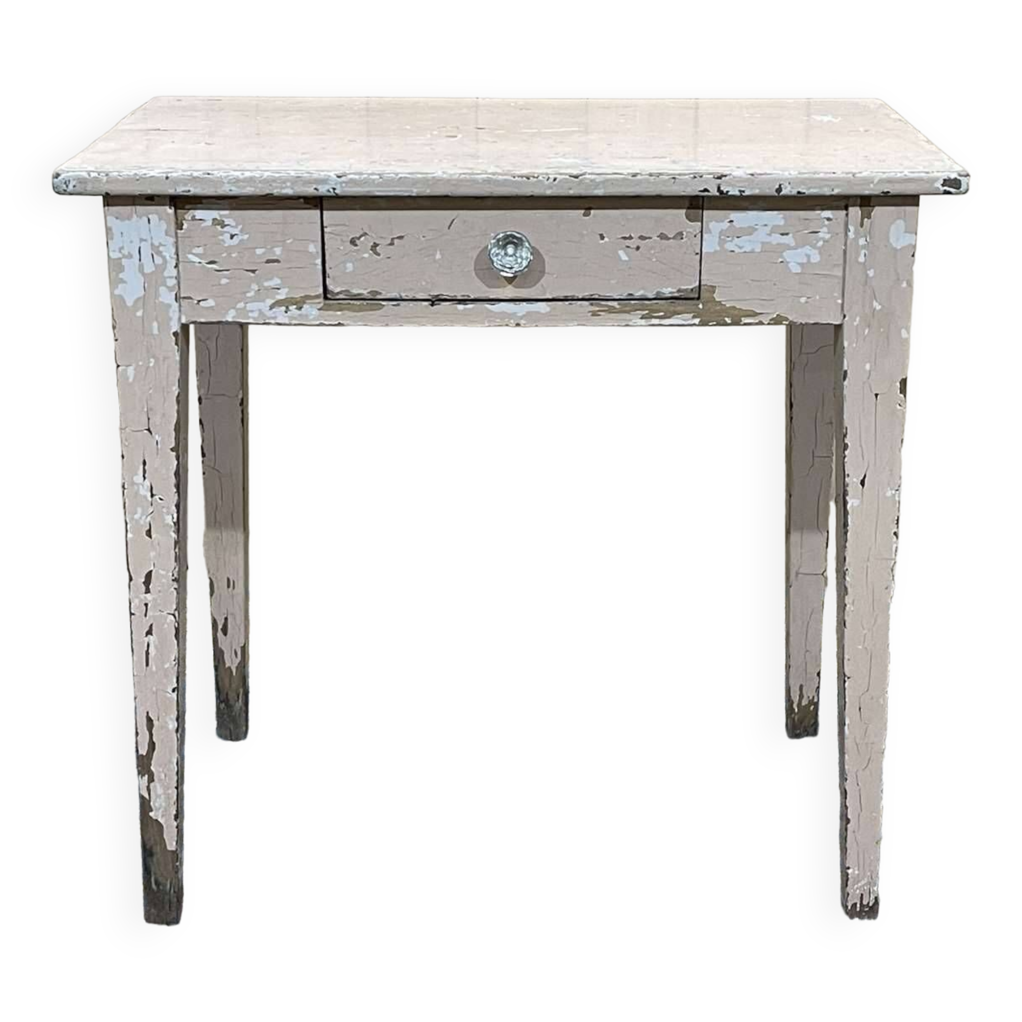 Beech desk table from the 1950s