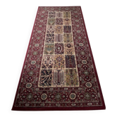 Tapis Traditionnel Rouge & Multicolore 80x180