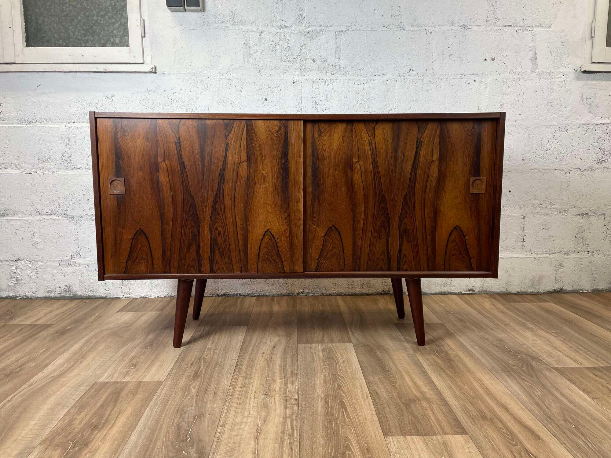 Enfilade scandinave vintage en palissandre, années 60