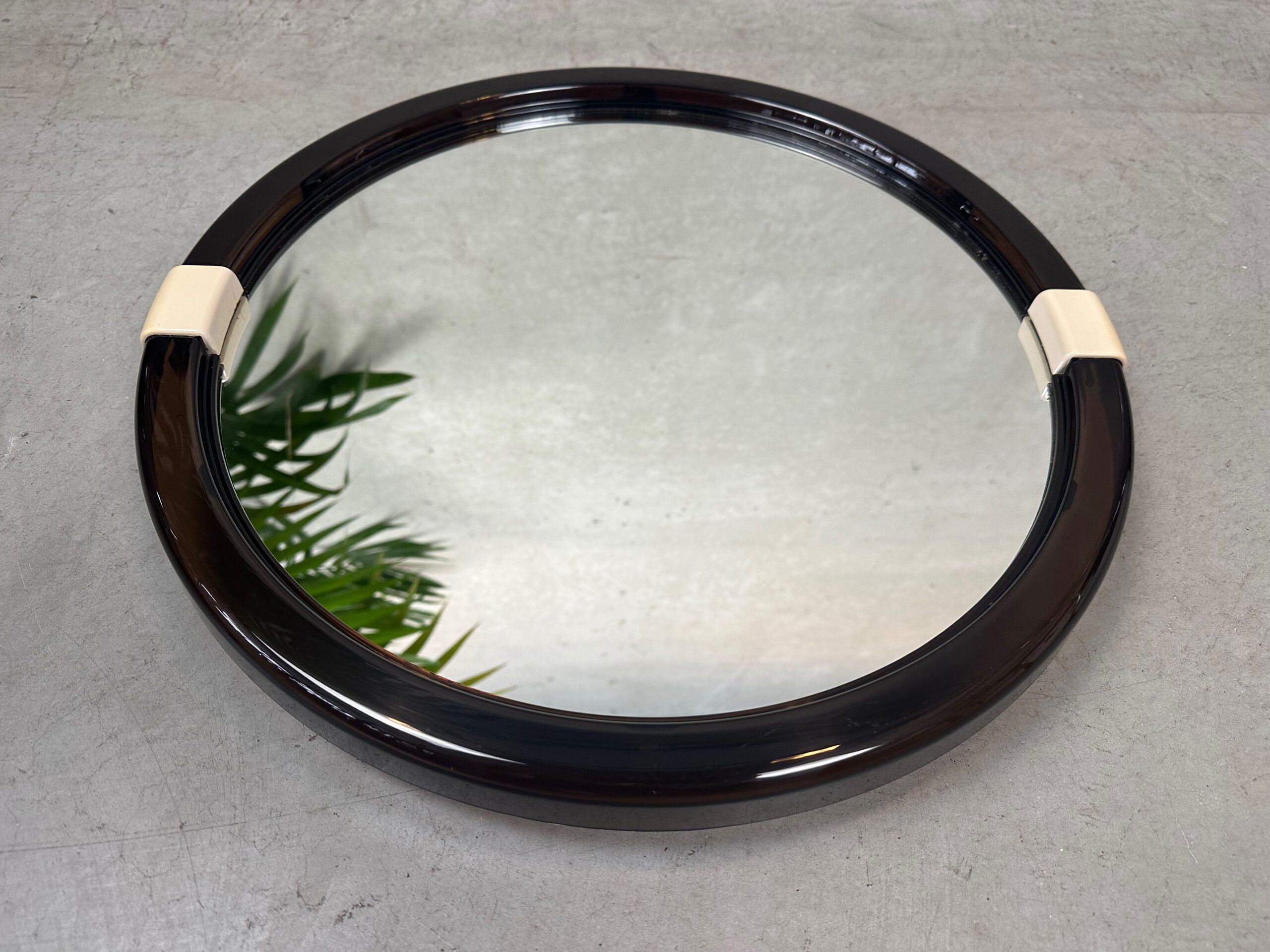 Miroir vintage inclinable – lucite fumé