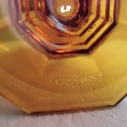Pair of Art Deco vases, Val-Saint-Lambert crystal, 1930