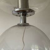 Vintage blown glass lamp from the 70s