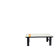 Ceramic Coffee Table Jean Jaffreux 1950s - Metal & Vintage Orange