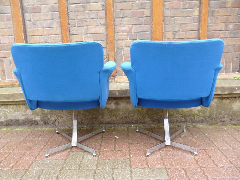 Pair of armchairs design year 1970
