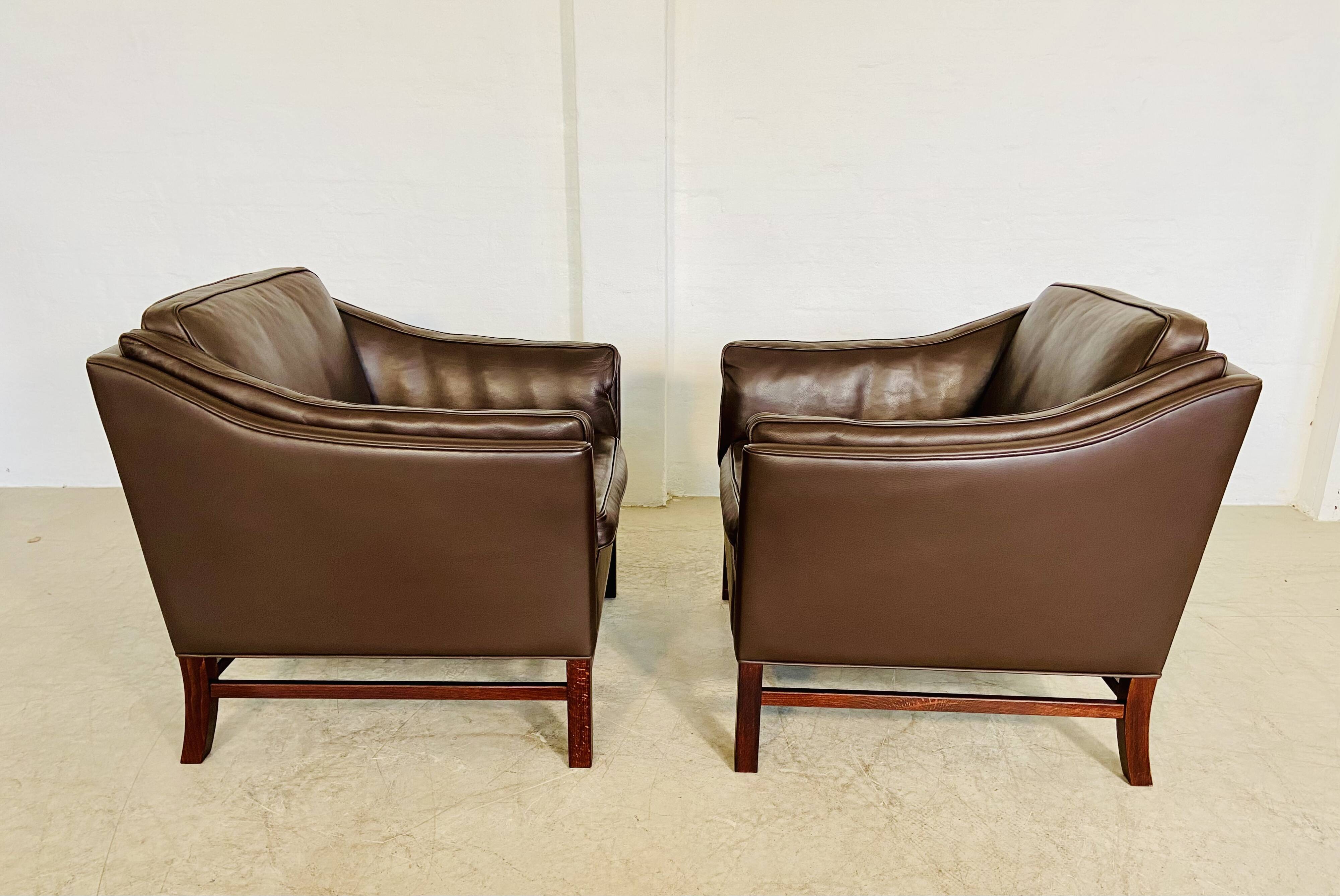 Vintage Danish Lounge Chairs by Georg Thams for Grant Møbelfabrik (2)
