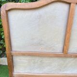 Basket bed and its two armchairs