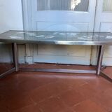 Vintage ceramic coffee table from the 1970s