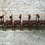 Chaises de bistrot années 50