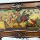Antique grand trumeau fireplace mirror