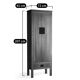 Chinese wardrobe AMPM in solid oak