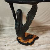 Pair of Italian lacquered and painted consoles