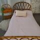 Rattan bed and bedside set