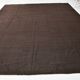 Turkish Dark Brown Modern Vintage Kilim Rug, 320x367Cm
