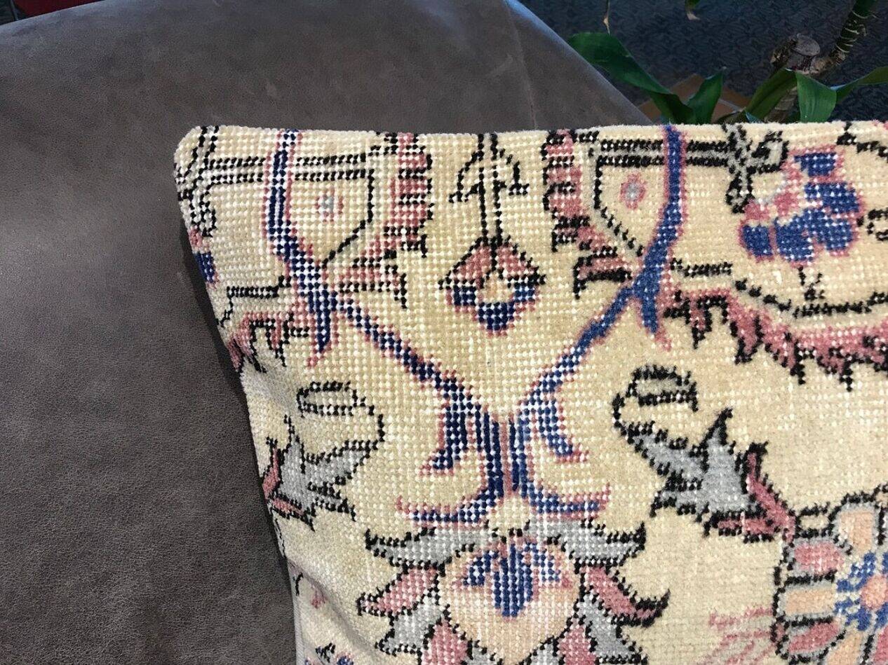 Housse de coussin artisanale bohème