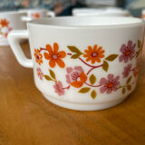 70's opaline cups