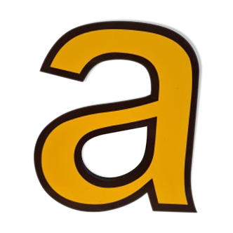 Lettre vintage LED "a"