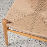 Midcentury pair of original Wishbone Chairs by Hans Wegner for Carl Hansen & Søn