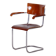 Set of Two Restored Bauhaus Armchairs, Mart Stam, Beech Plywood, Germany, 1930s