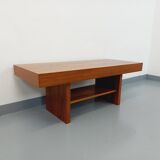 Vintage modernist teak coffee table from the 60s