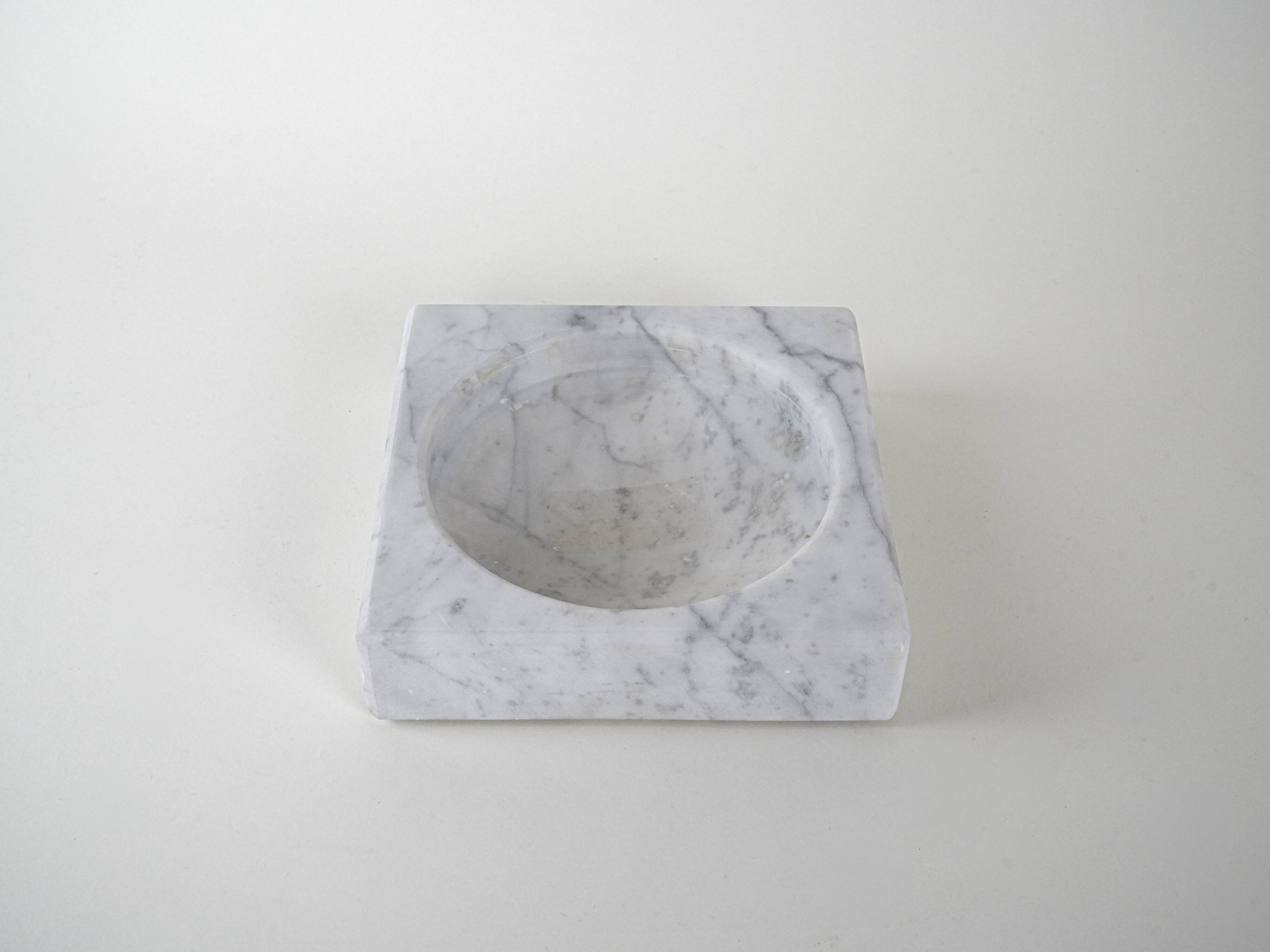 Marble stand, Italian design, 1970s, made in Italy