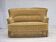 1950s, Danish 2-seater sofa, green/honing furniture velour.
