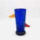 Vase Sculpture Otmar Alt Rosenthal Studio Line Glass Cobalt Signed 16cm