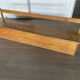 Banc coffre d'école maternelle vintage 1980s en pin