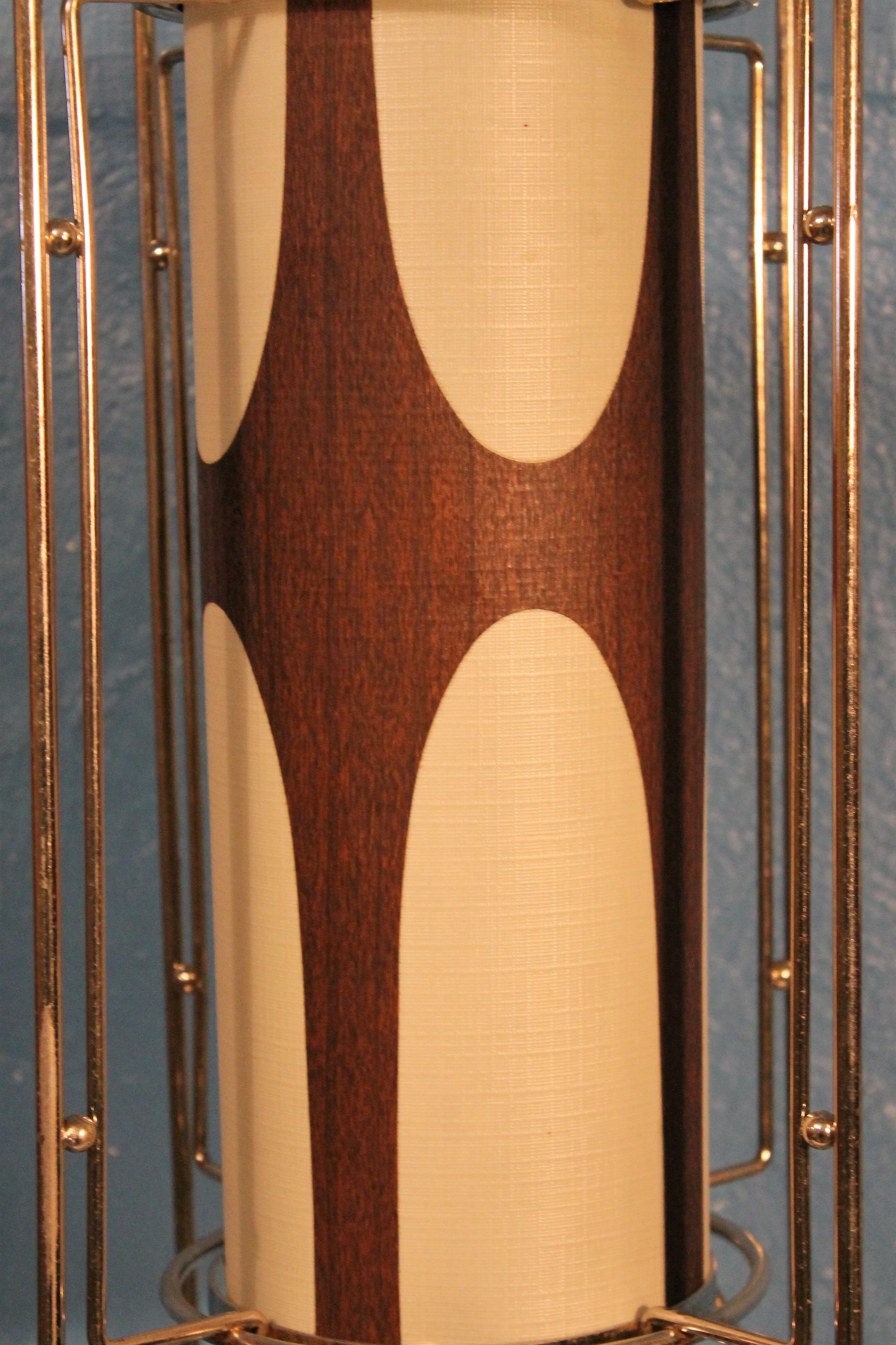 Lamp "rocket" design Italy 1960