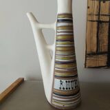 Ceramic pitcher " rum " roger capron , vallauris
