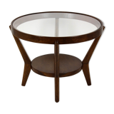 Round Coffee Table by Karel Koželka & Antonin Kropáček for Interier Praha, 1940s